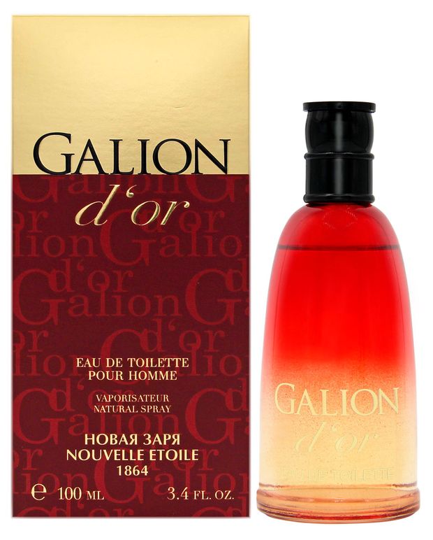 Туалетная вода Новая Заря Золотой Галион, 100 мл