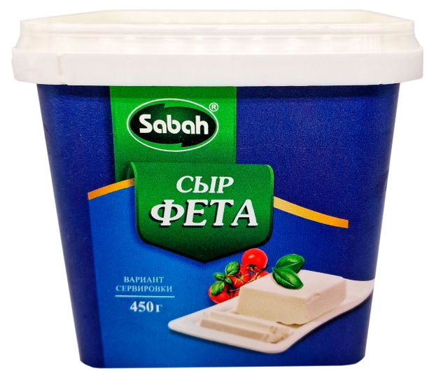 Сыр мягкий Фета Sabah 40%, 450 г