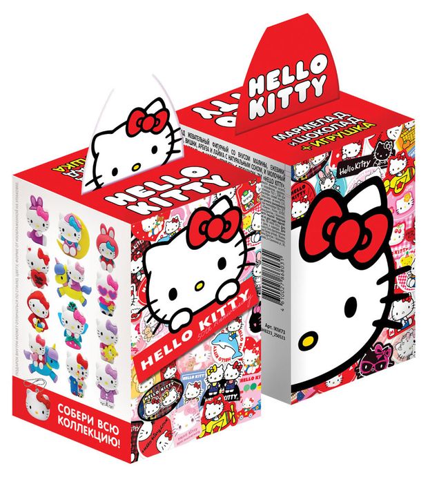 Мармелад жевательный Hello Kitty с игрушкой, 42 г