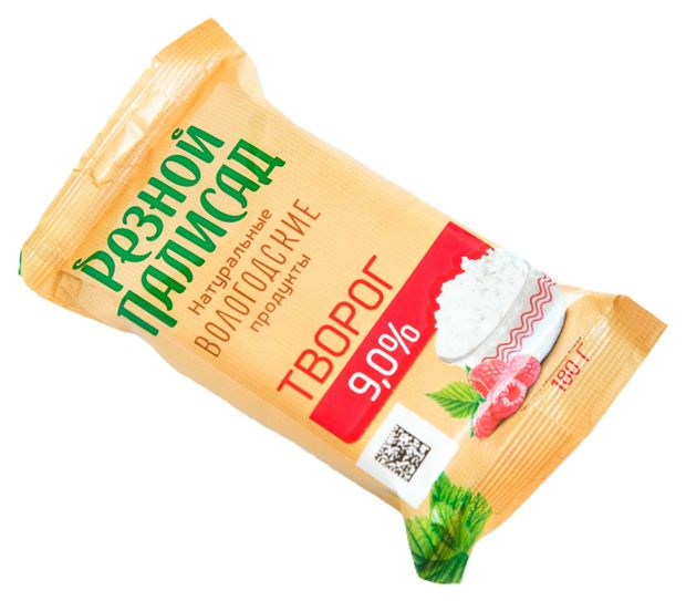 Творог Резной Палисад 9 БЗМЖ 180 г 75₽