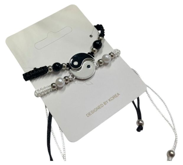 Браслет Golden Tree Инь и янь, 2 шт