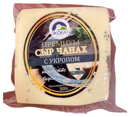 Сыр рассольный Экокат Чанах Премиум с укропом Армения, 300 г