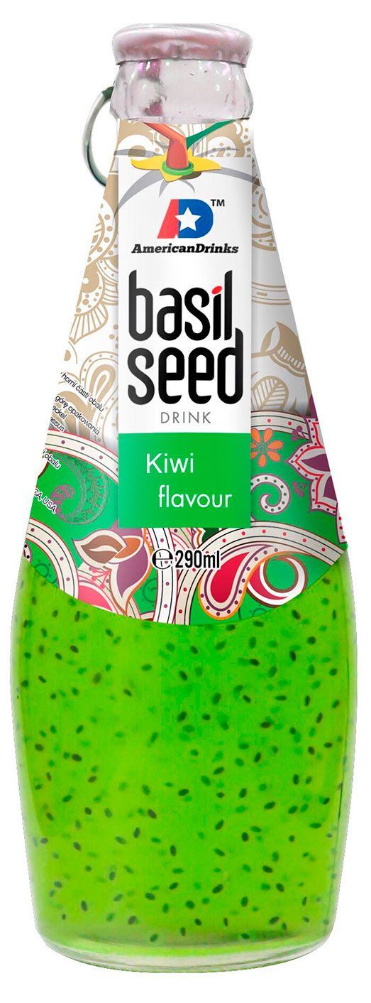 Напиток сокосодержащий Basil Seed Сочный киви, 290 мл