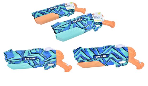 Пистолет водяной детский ONE TWO FUN 45 см, 1 шт в ассортименте