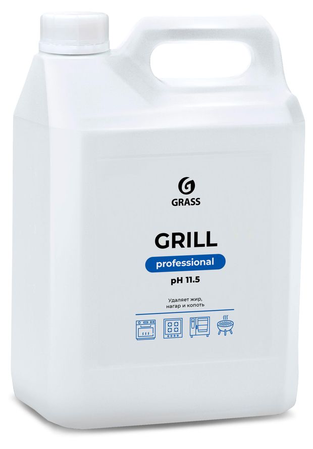 Средство чистящее от жира и нагара Grass Grill Professional 57 кг 3100₽