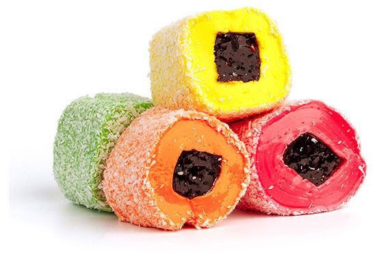 Нуга лакомка разноцветная, вес