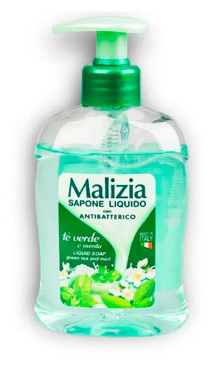 Мыло жидкое Malizia зеленый чай, 300 мл