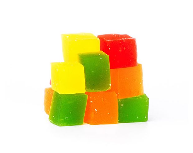Рахат-лукум кубики фруктовые, вес