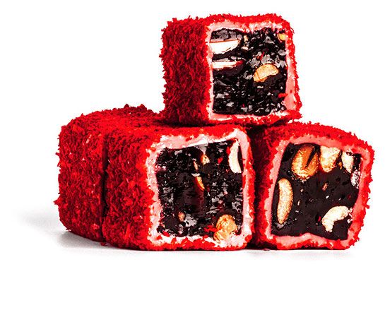 Рахат-лукум принцесса в красном, вес