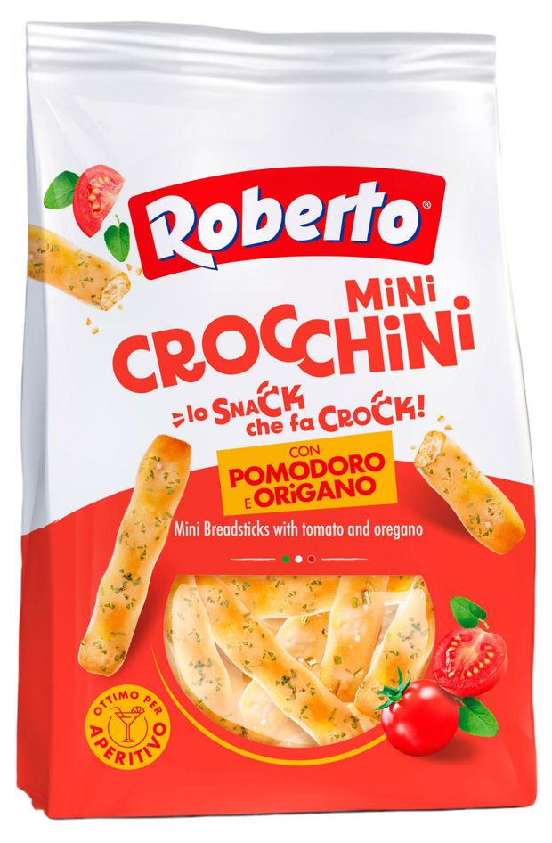 Палочки хлебные Roberto Гриссини с томатами и орегано 150 г 350₽