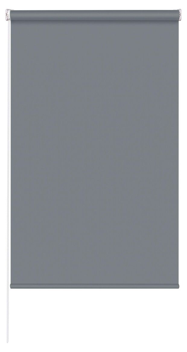 Штора рулонная Garden Blackout серая 60x170 см 977₽