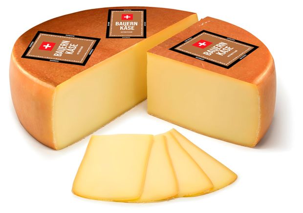 Сыр полутвердый Фермерский InterCheese 48% БЗМЖ, вес