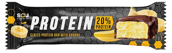 Батончик протеиновый Soj банан, 50 г