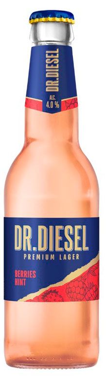 Пивной напиток Doctor Diesel Berriea Hint Лесные ягоды, 330 мл