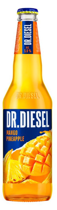 Пивной напиток Doctor Diesel Mango Pineapple Манго и Ананас, 400 мл