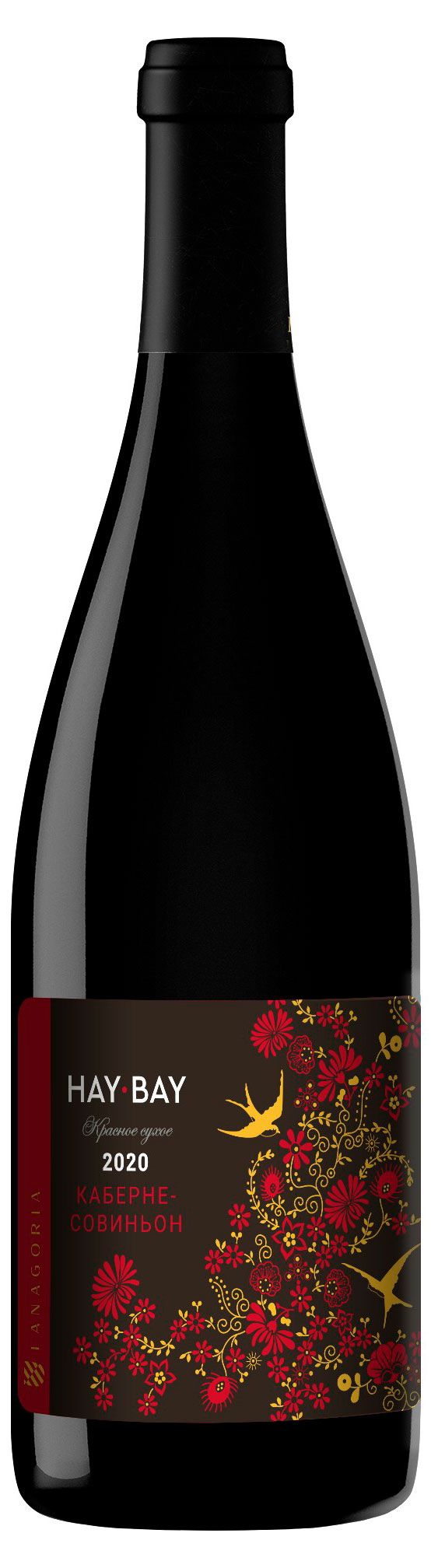 Вино Fanagoria Hay Bay Каберне Совиньон красное сухое Россия, 0,75 л