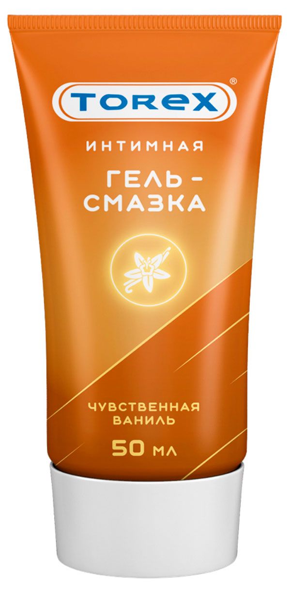 Гель-смазка интимная Torex ваниль, 50 мл