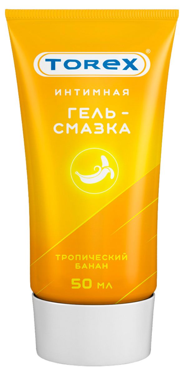 Гель-смазка интимная Torex банан, 50 мл