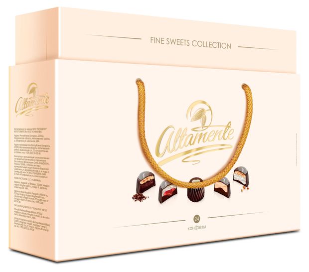Набор конфет Altamente в белой коробке, 370 г