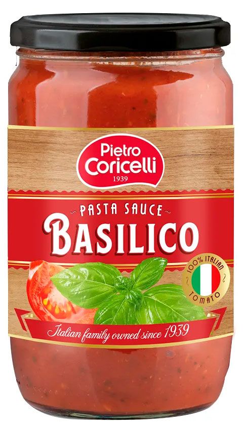 Соус Pietro Coricelli с базиликом, 350 г