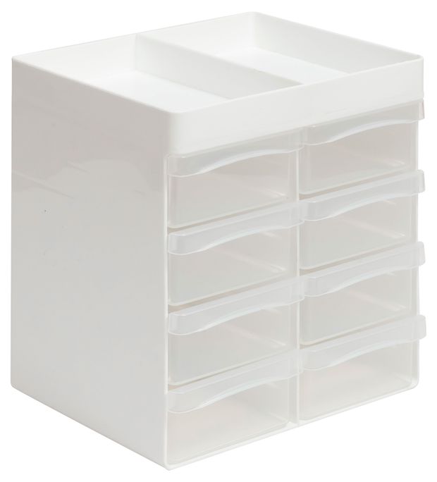 Органайзер для мелочей Violet белый, 19х16х20,2 см