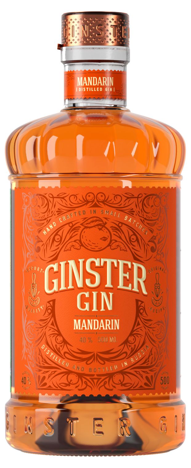 Джин Джинстер Мандарин Россия, 0,5 л