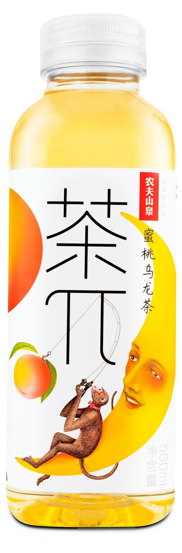 Чай улун холодный Чай ПИ с медовым персиком Китай, 500 мл