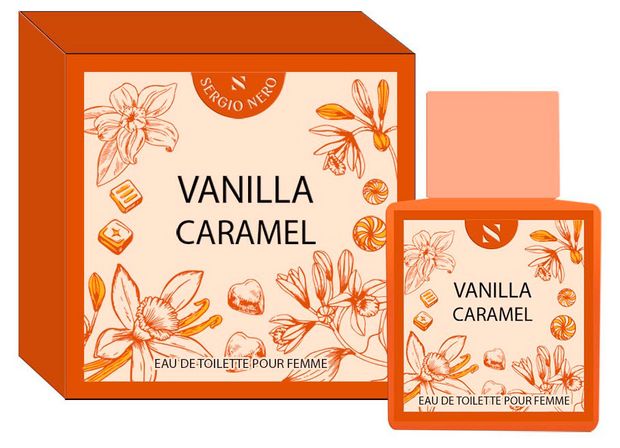 Туалетная вода Sergio Nero Vanilla Caramel, 50 мл