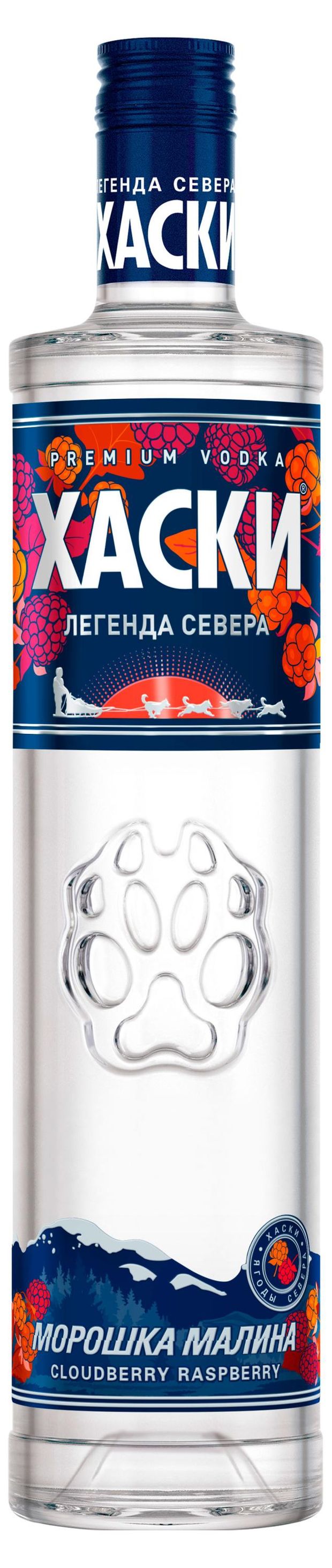 Настойка Хаски Морошка малина Россия, 0,5 л