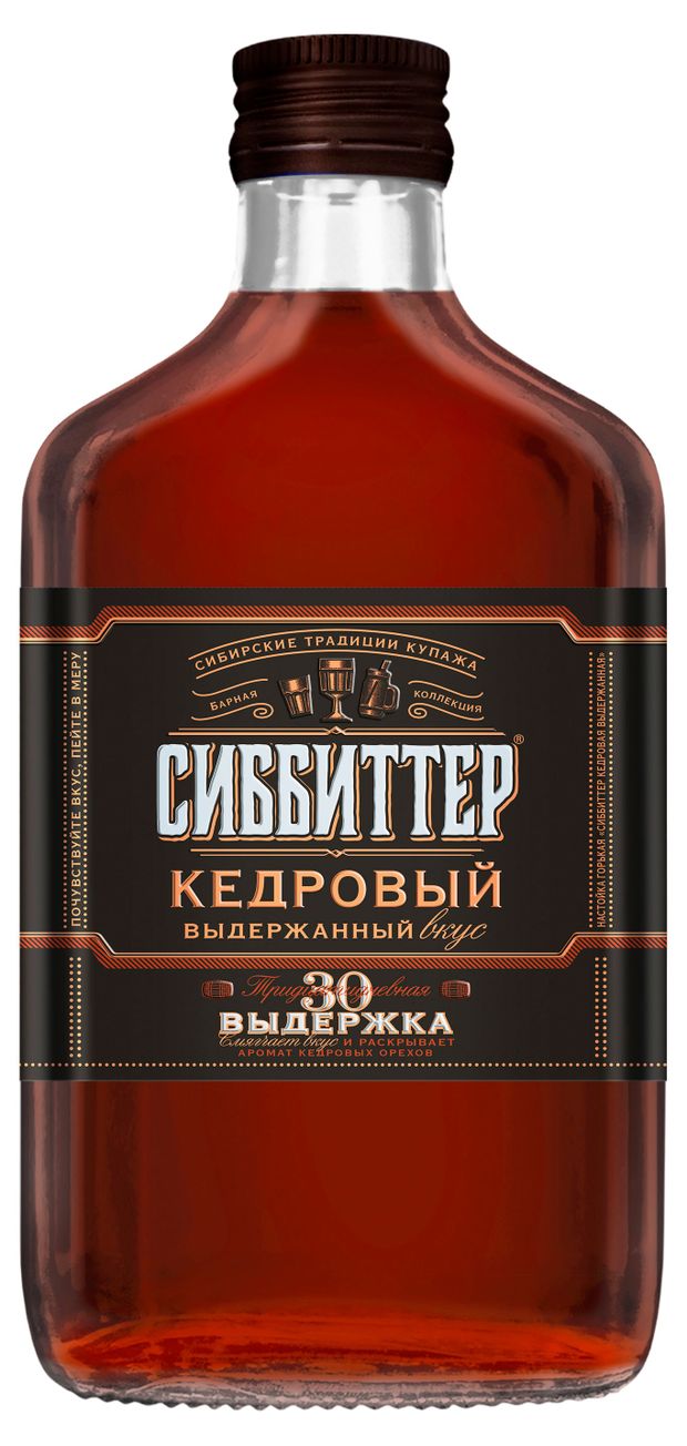 Настойка Сиббиттер Кедровая Россия, 0,25 л