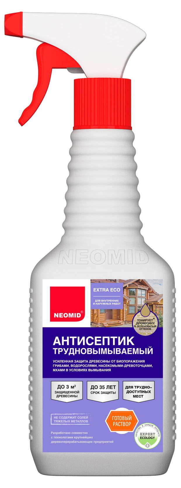 Антисептик для дерева NEOMID трудновымываемый 500 г 250₽