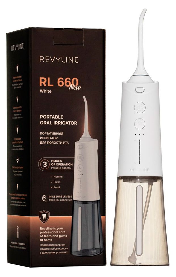 Ирригатор портативный Revyline RL 660 белый