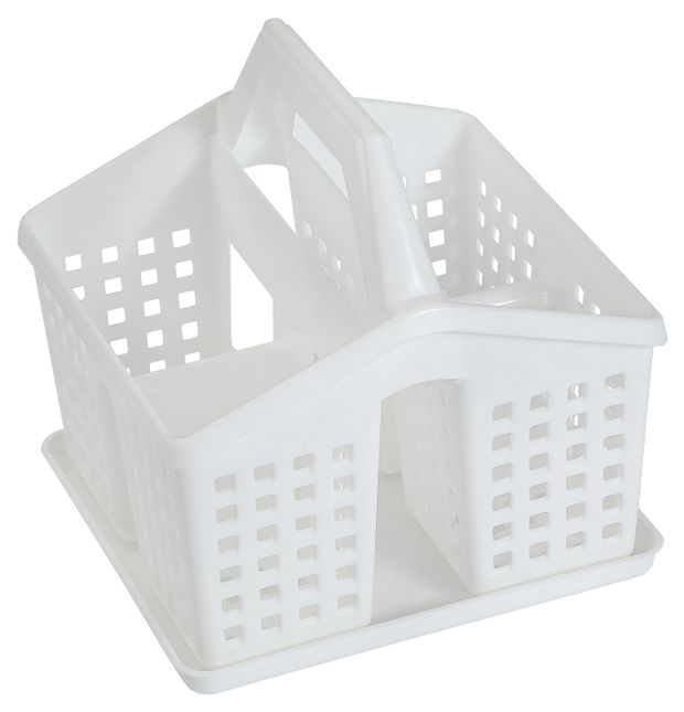 Подставка под столовые приборы Виолет Лофт белая