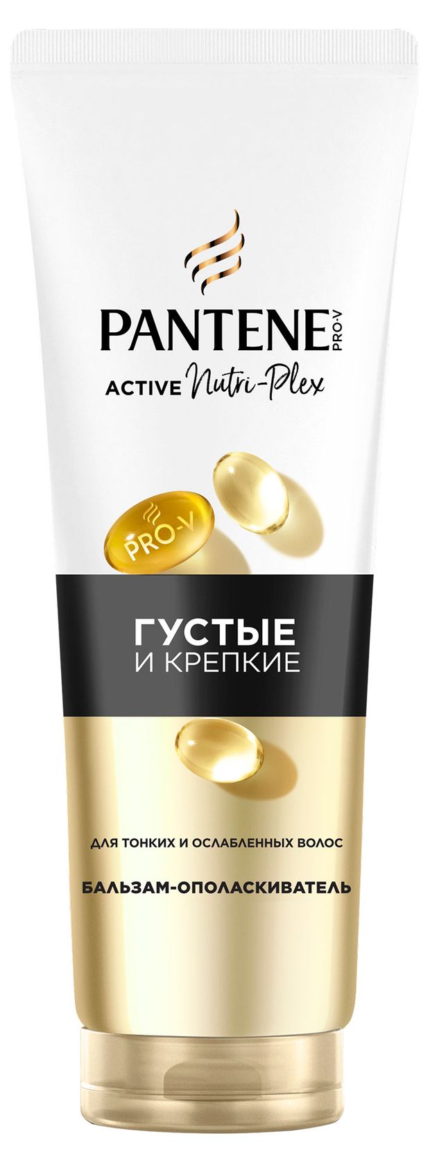 Бальзам-ополаскиватель для волос Pantene Густые и крепкие, 230 мл