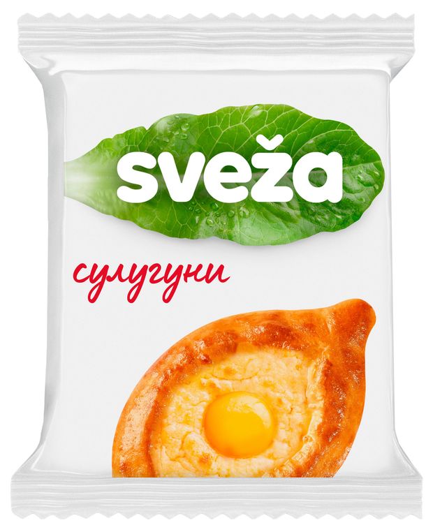 Сыр полутвердый Сулугуни Sveza 40% БЗМЖ, 200 г