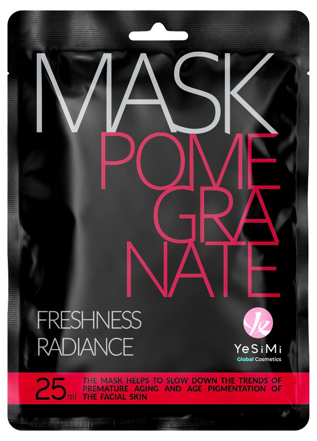 Маска для лица YeSimi с гранатом, 25 мл
