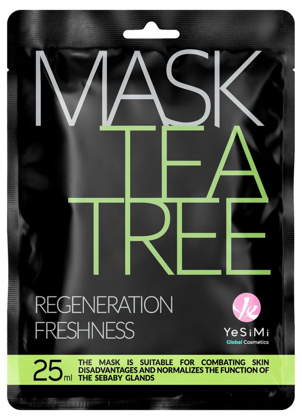 Маска для лица YeSimi с экстрактом чайного дерева, 25 мл