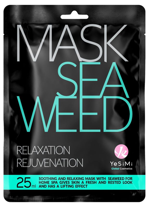 Маска для лица YeSimi с экстрактом морских водорослей, 25 мл