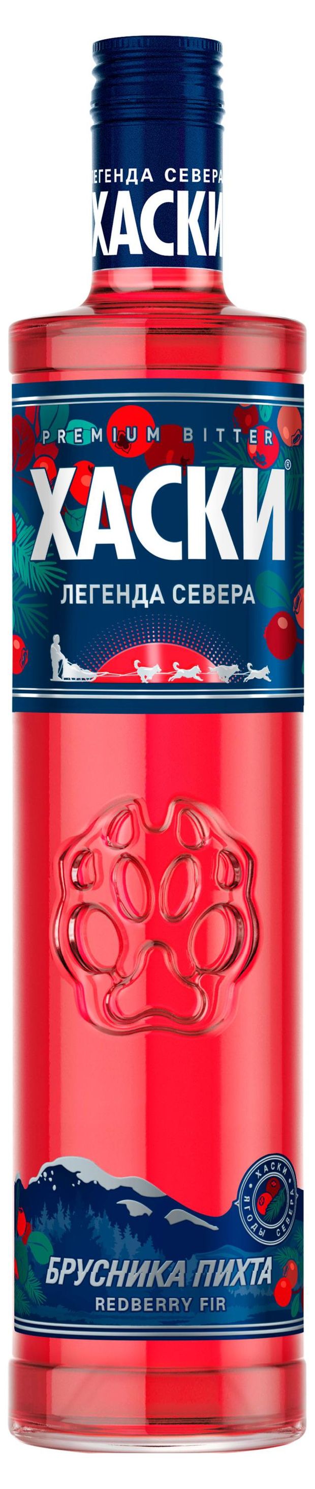 Настойка Хаски Брусника пихта Россия, 0,5 л