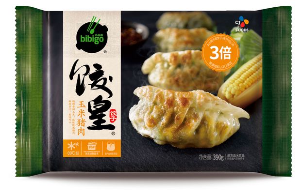 Дамплинги Bibigo кинг-сайз со свининой и кукурузой замороженные, 390 г