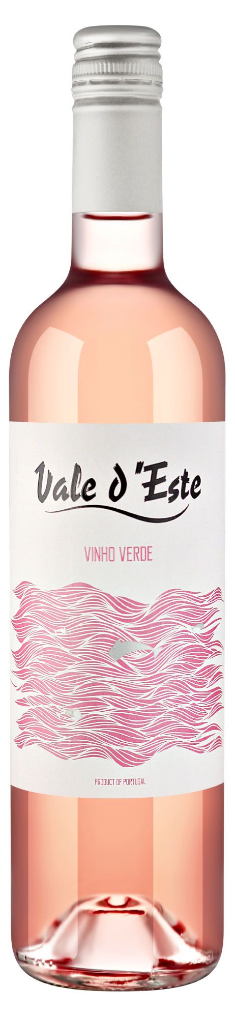 Вино Vale d`EsteRose Vinho Verde DOC розовое полусухое Португалия, 0,75 л