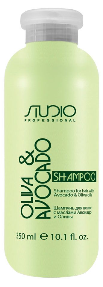 Шампунь для волос Studio Professionalс маслами Авокадо и Оливы, 350 мл