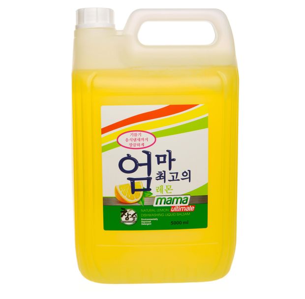 Бальзам для мытья посуды Mama Ultimate с ароматом лимона, 5 л
