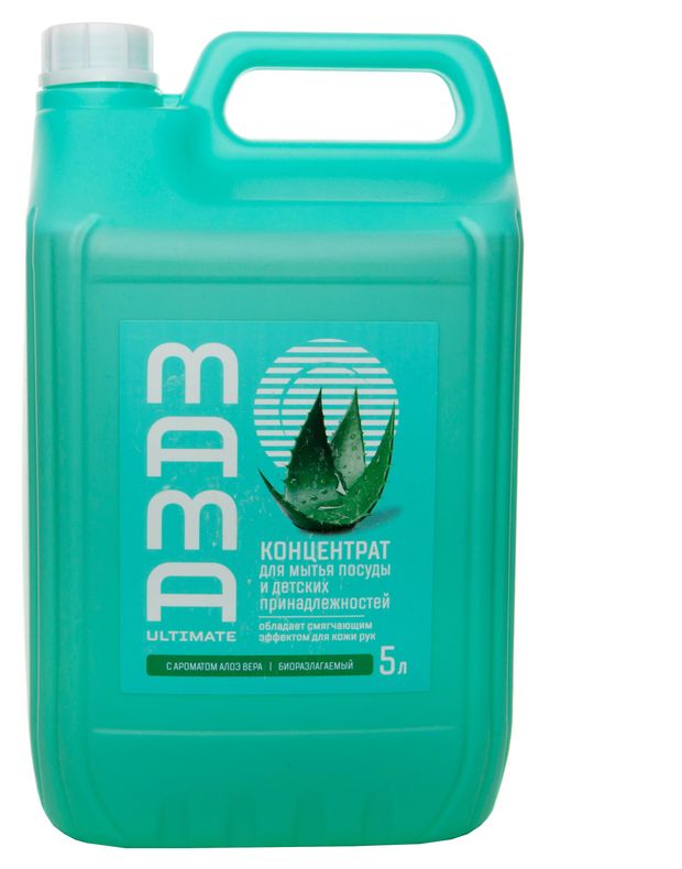 Концентрат для мытья посуды Mama Ultimate с ароматом алоэ вера, 5 л