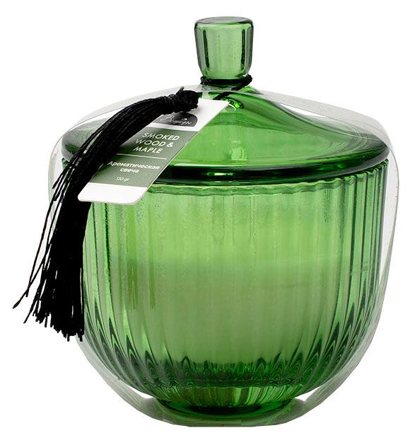 Свеча ароматическая Вещицы Smoked Wood & Maple, 130 г