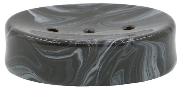 Мыльница Actuel черный мрамор 300₽