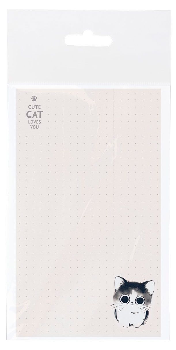 Блок для записей Meshu Cute cats 10х17см 50 л 115₽