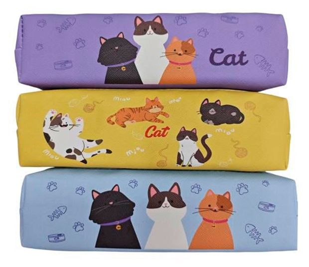 Пенал-косметичка Centrum ПВХ 20х6,2х4,5 см, 1 шт в ассортименте