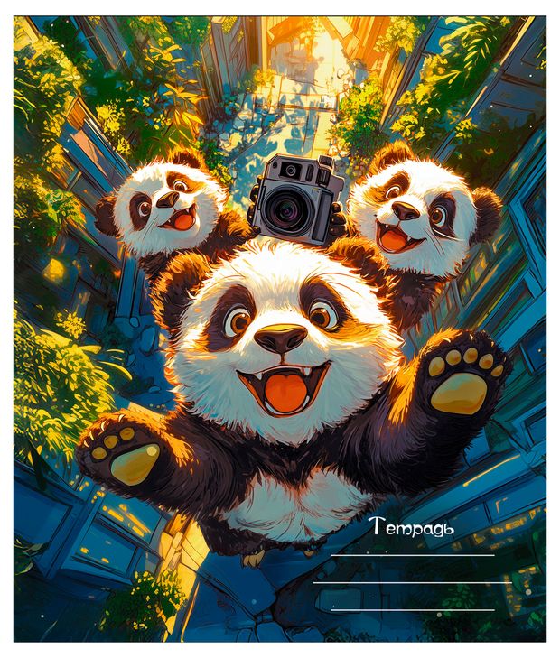 Тетрадь АппликА в клетку А5 24 л в ассортименте 45₽