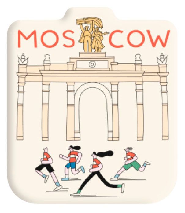 Стикер объемный, 1 шт в ассортименте